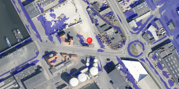 Ekstrem regn på Auktionsgade 3B, 6700 Esbjerg