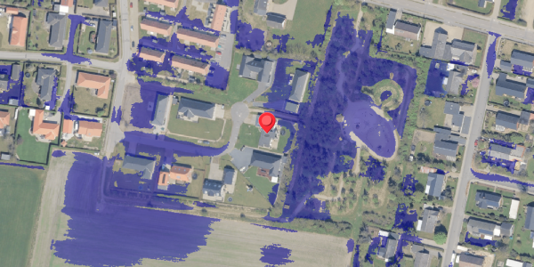 Ekstrem regn på Granly 57, 6760 Ribe