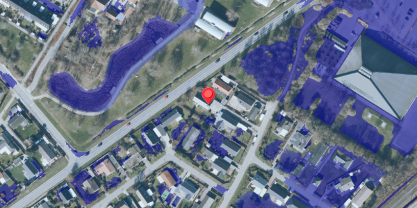 Ekstrem regn på Parkås 21, 2670 Greve