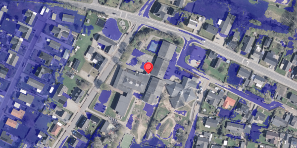 Ekstrem regn på Bygaden 24, 9430 Vadum