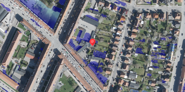 Ekstrem regn på Brogade 27B, 4100 Ringsted