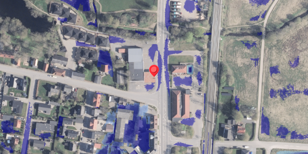 Ekstrem regn på Hobrovej 750, 9230 Svenstrup J