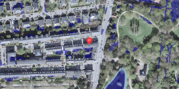 Ekstrem regn på Mathildevej 1, 2000 Frederiksberg