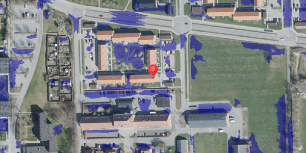 Ekstrem regn på Regimentet 34, 4100 Ringsted