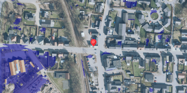 Ekstrem regn på Danmarksgade 70, . , 7490 Aulum