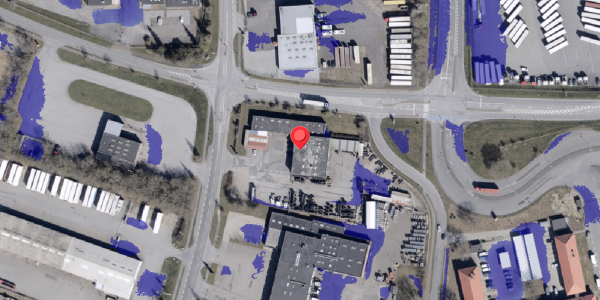 Ekstrem regn på Hermesvej 11, 6330 Padborg