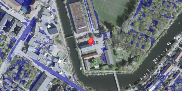 Ekstrem regn på Arsenalvej 10, 1436 København K
