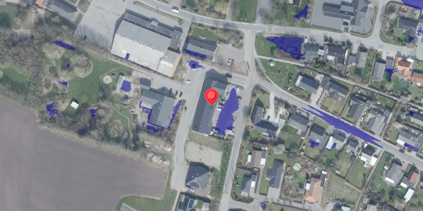 Ekstrem regn på Skellet 2, 7700 Thisted