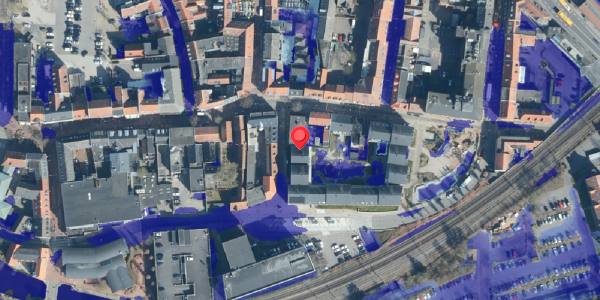Ekstrem regn på Klostergade 46, 6000 Kolding