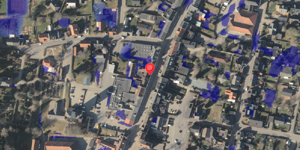Ekstrem regn på Bredgade 38, 5560 Aarup