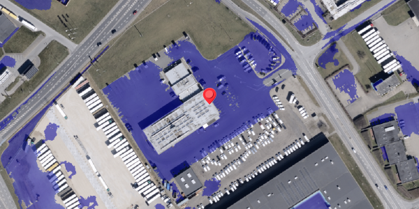 Ekstrem regn på Industrivej 17, 6330 Padborg