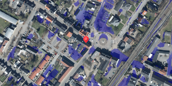 Ekstrem regn på Vestergade 3, 6580 Vamdrup