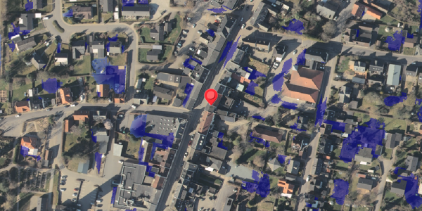 Ekstrem regn på Bredgade 39, 5560 Aarup