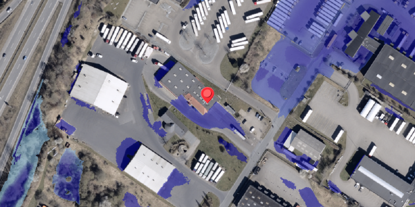 Ekstrem regn på Industrivej 44A, 6330 Padborg