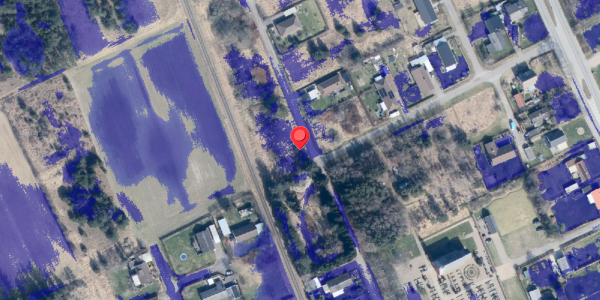 Ekstrem regn på Gyvelvej 13, 9981 Jerup