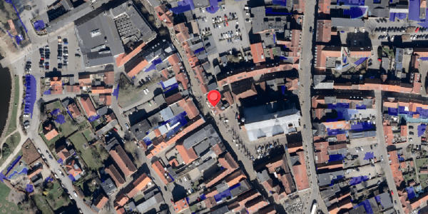 Ekstrem regn på Bispegade 2, 6100 Haderslev