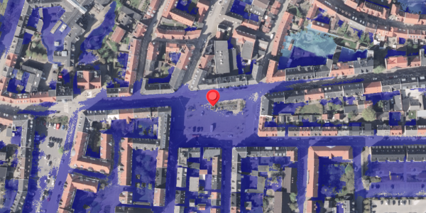 Ekstrem regn på Danmarksgade 70B, . , 9000 Aalborg