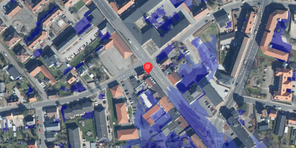 Ekstrem regn på Borgergade 37, . , 8600 Silkeborg