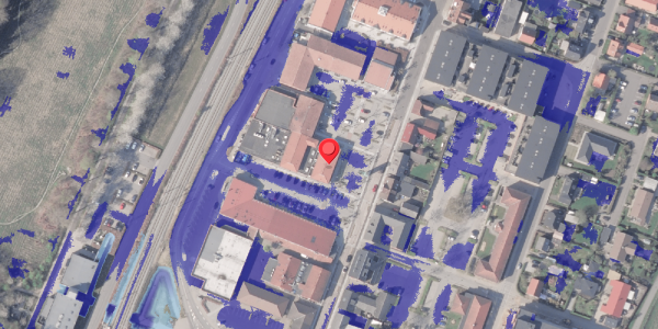 Ekstrem regn på Storegade 7, 8382 Hinnerup