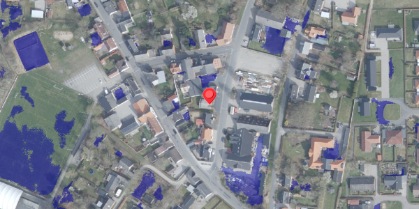 Ekstrem regn på Algade 6, 9240 Nibe