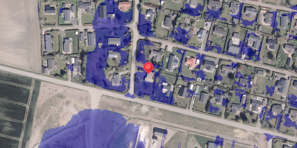 Ekstrem regn på Præsteager 221, 8300 Odder