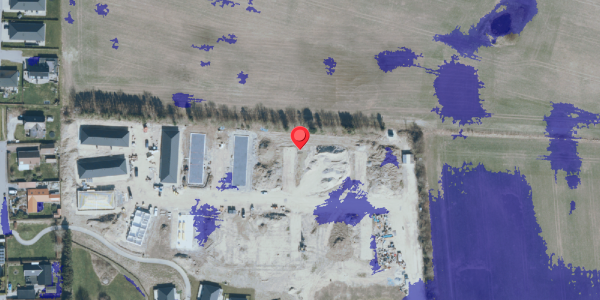 Ekstrem regn på Rugmarken 12, 4690 Haslev