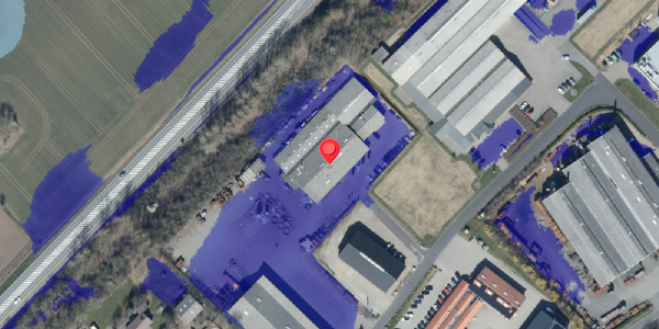 Ekstrem regn på Industrivej 7, 6640 Lunderskov