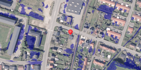Ekstrem regn på Bisgaardsvej 4, 8300 Odder