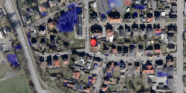 Ekstrem regn på Damgade 2, 6100 Haderslev