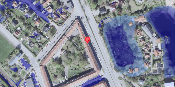 Ekstrem regn på Kongevejen 337A, . , 2840 Holte
