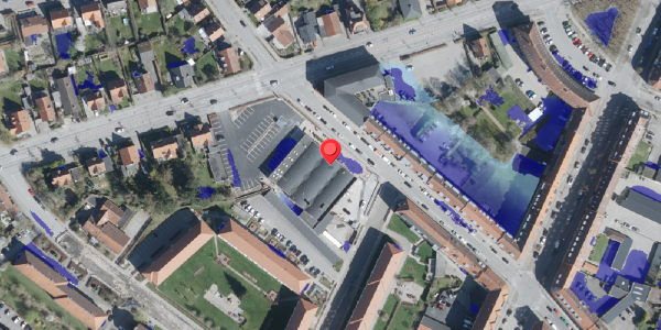 Ekstrem regn på Brogade 2, 4100 Ringsted