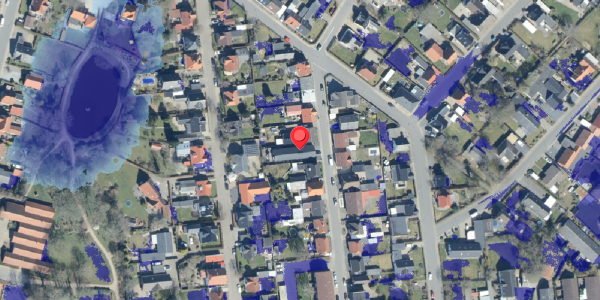 Ekstrem regn på Elmegade 11, 6740 Bramming