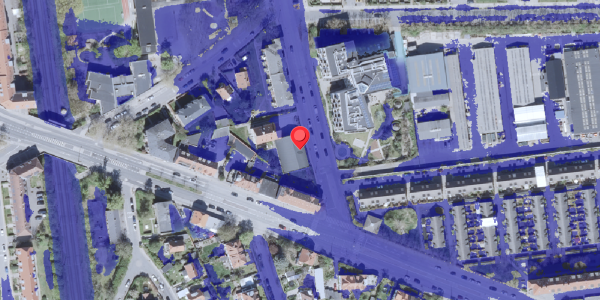 Ekstrem regn på Skellet 30, . , 2500 Valby