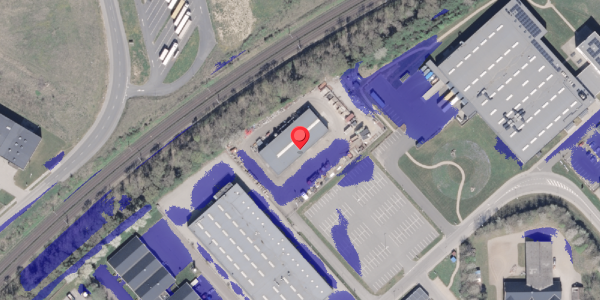 Ekstrem regn på Industrivej 47, 8660 Skanderborg