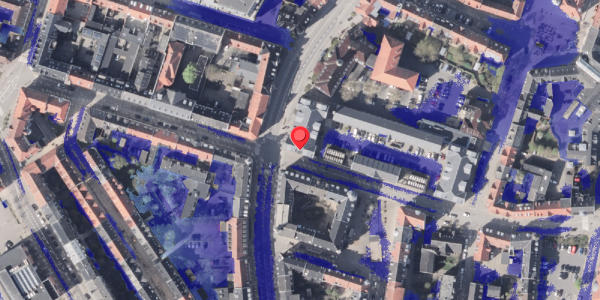 Ekstrem regn på Danmarksgade 17, 9000 Aalborg
