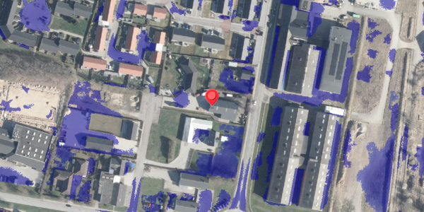 Ekstrem regn på Industrivej 8A, 8963 Auning