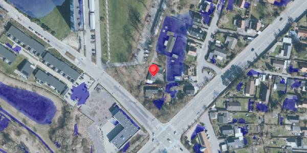 Ekstrem regn på Mosevej 13, 2750 Ballerup