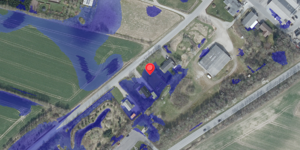 Ekstrem regn på Algade 45, 7752 Snedsted