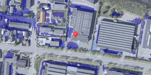 Ekstrem regn på Industriparken 21, 2750 Ballerup