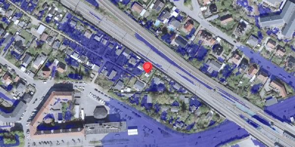 Ekstrem regn på Isfuglestien 2, 2500 Valby