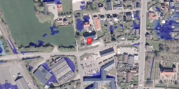 Ekstrem regn på Holmskovvej 10, 8340 Malling