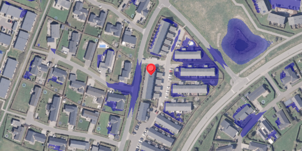 Ekstrem regn på Høghus 61, 8300 Odder