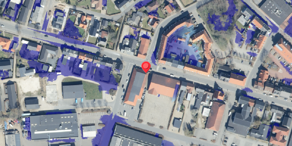 Ekstrem regn på Storegade 59, 6740 Bramming