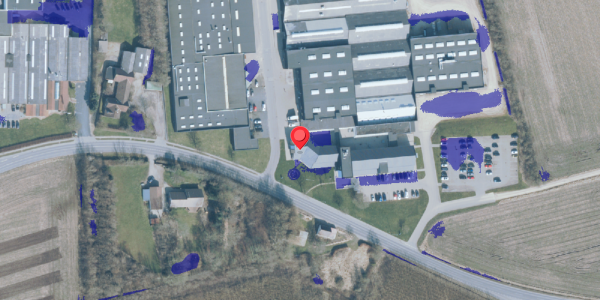 Ekstrem regn på Industrivej 2, 6940 Lem St