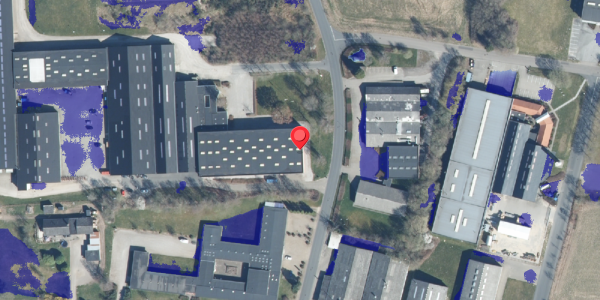 Ekstrem regn på Industrivej 6, 8653 Them