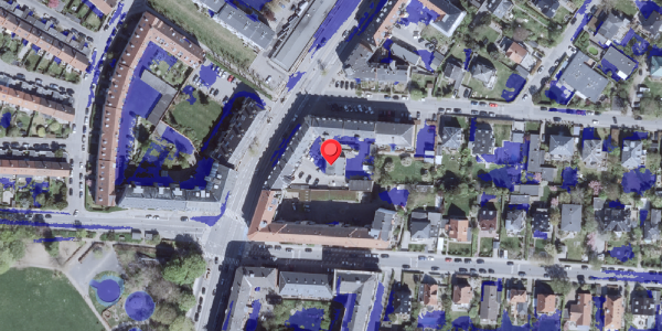 Ekstrem regn på Strandvejen 132B, . , 2900 Hellerup