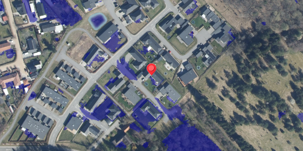 Ekstrem regn på Skelleruptoften 18, 8600 Silkeborg