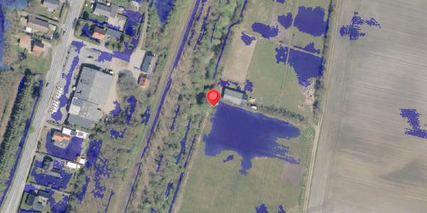 Ekstrem regn på Ribevej 71C, 6760 Ribe