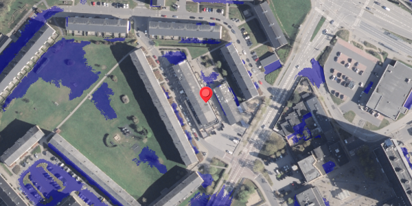 Ekstrem regn på Fridtjof Nansens Vej 2B, st. 2, 9210 Aalborg SØ