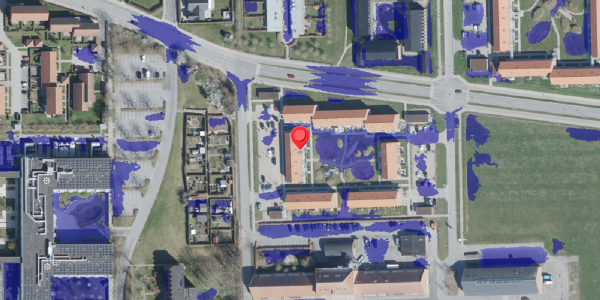 Ekstrem regn på Garnisonen 17, 4100 Ringsted
